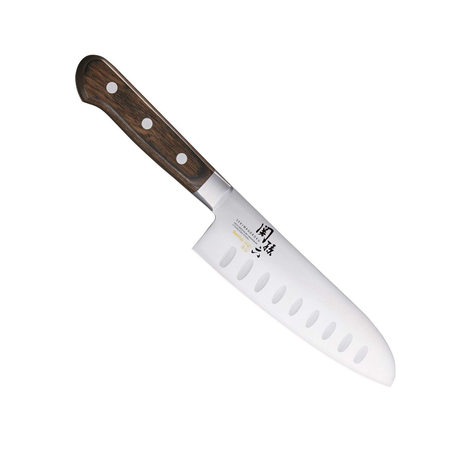 貝印 KAI 三徳包丁 関孫六 べにふじ ディンプル 165mm 日本製 AB5438