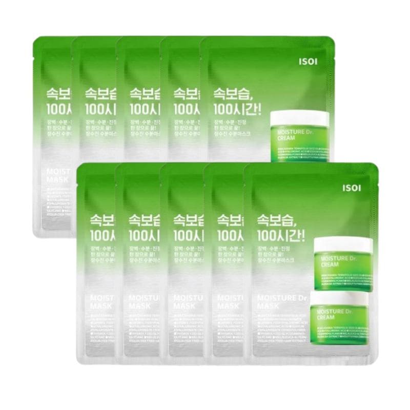 [韓国人気パック] モイスチャードクターマスク, 10枚