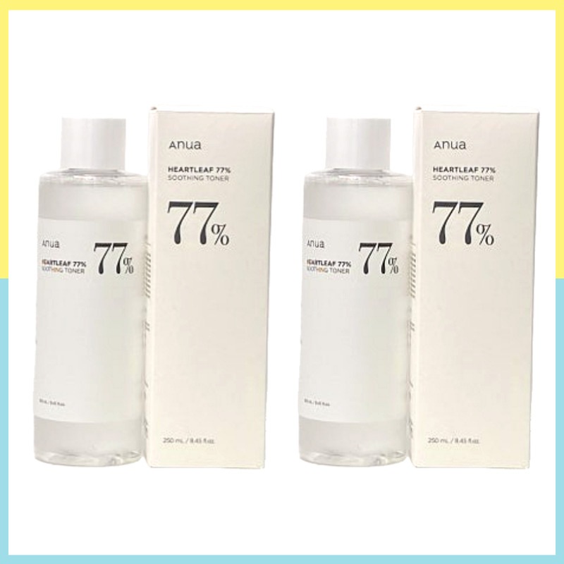 【大容量500ml×2】ドクダミ77スージングトナー 肌荒れ予防×低刺激・敏感肌用 韓国人気化粧水・ニキビ肌にも