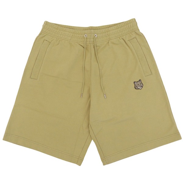 メゾンキツネ ショートパンツ レディース M コットン ベージュ MM01121KM0001CAM MAISON KITSUNE
