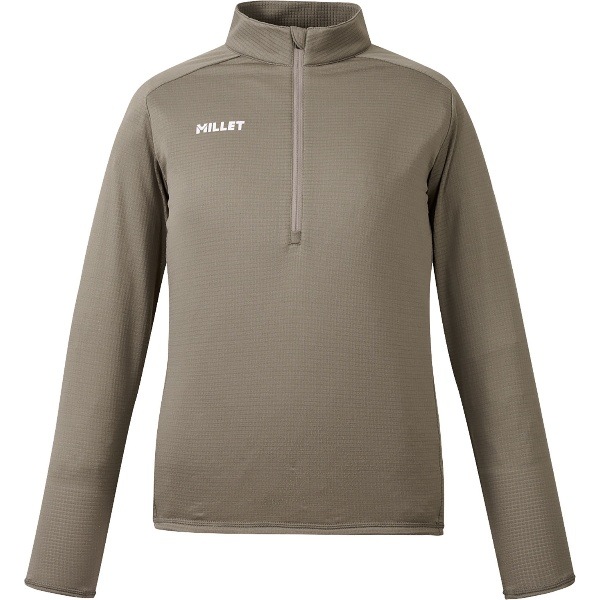 MILLET ミレー ドライグリッド ライト ハーフジップ ロングスリーブ アウトドア スウェットシャツレディース MIV02206-N9904 長袖