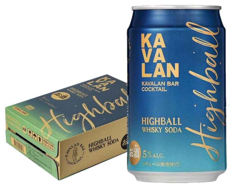 【送料無料】KAVALAN カバラン バー カクテル ハイボール 320ml1ケース/24本【本州(一部地域を除く)は送料無料】 5,812円