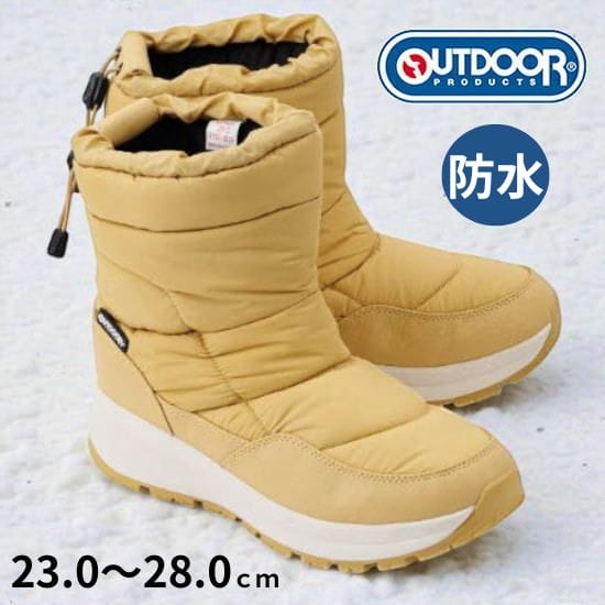 防水ブーツ レディース メンズ ODP713WS ベージュ 23cm～28cm メンズ レディース ショートブーツ ウィンターブーツ 防寒ブーツ 防滑ブーツ スノーブーツ ムートンブーツ シューズ 靴 4,510円
