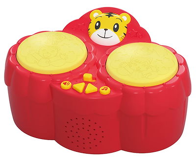 他サイト： ハピネット() しまじろう おしゃべりリズムボンゴ (対象年齢1.5歳~)の商品画像