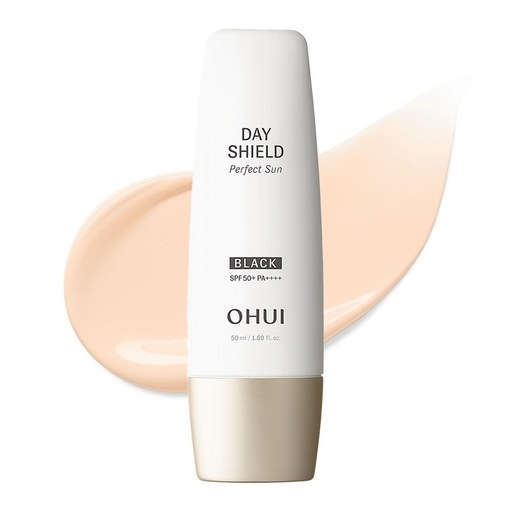 デイシールドパーフェクトラインブラックSPF50+ PA++++ 50ml 1個 黒パッケージ クール肌