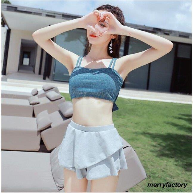 水着 レディース ビキニ 2点セット 体型カバー ラッシュガードス ビキニ 通販 可愛い満点 水着 海の日 AlohaMahalo