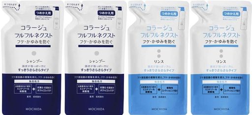 【各2個】コラージュフルフル ネクストシャンプー&リンス すっきりさらさら つめかえ用