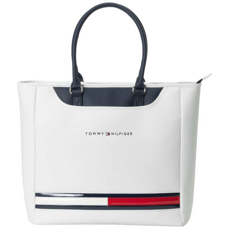 トミーヒルフィガー　ゴルフ用品 トートバッグベーシックTHMG6STAホワイト　THMG6STA_26SS