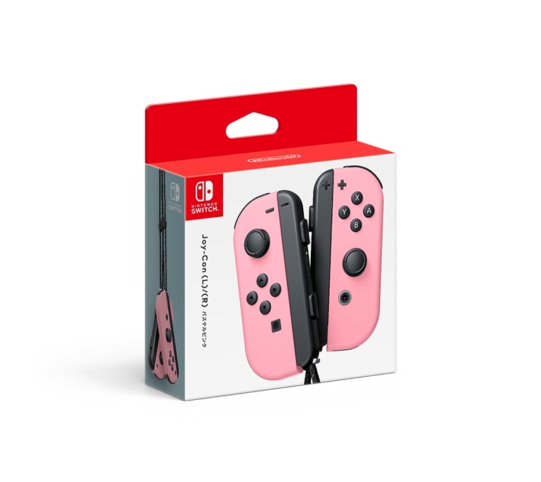 新品/純正/日本国内仕様 Switch専用 Joy-Con(L)/(R)パステルピンク