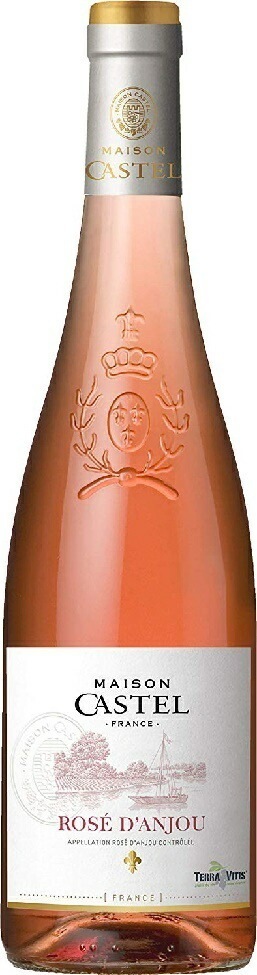 メゾン カステル ロゼ ダンジュ 750ml 12本［ロゼ/辛口/フランス］【北海道東北四国九州沖縄県は必ず送料がかかります】