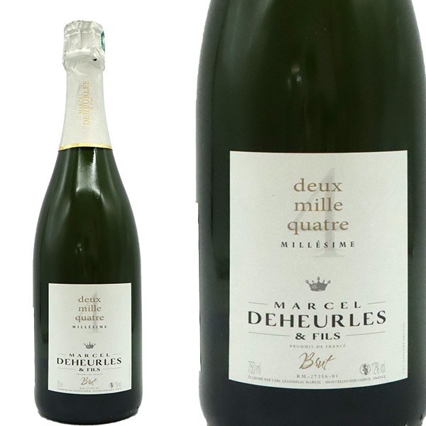 シャンパーニュ マルセルドゥウールル ブリュット ミレジム2004年 750ml （シャンパン 白