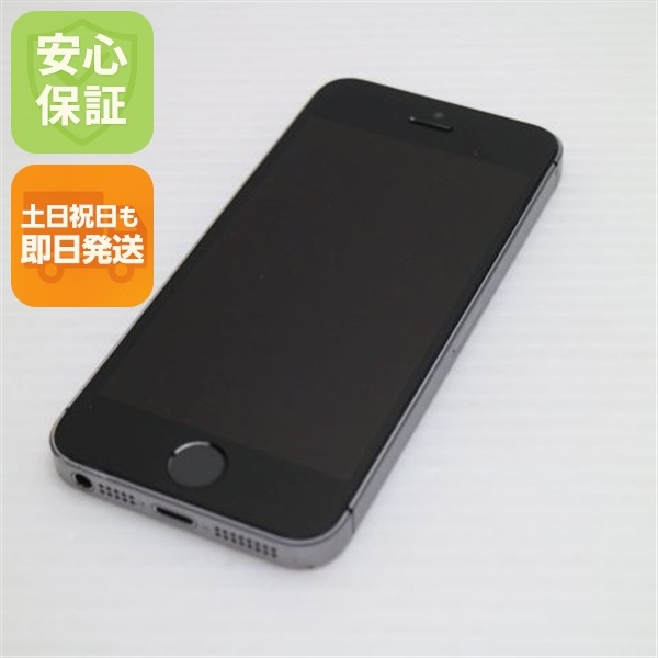 美品 SIMフリー iPhoneSE 16GB スペースグレイ 170
