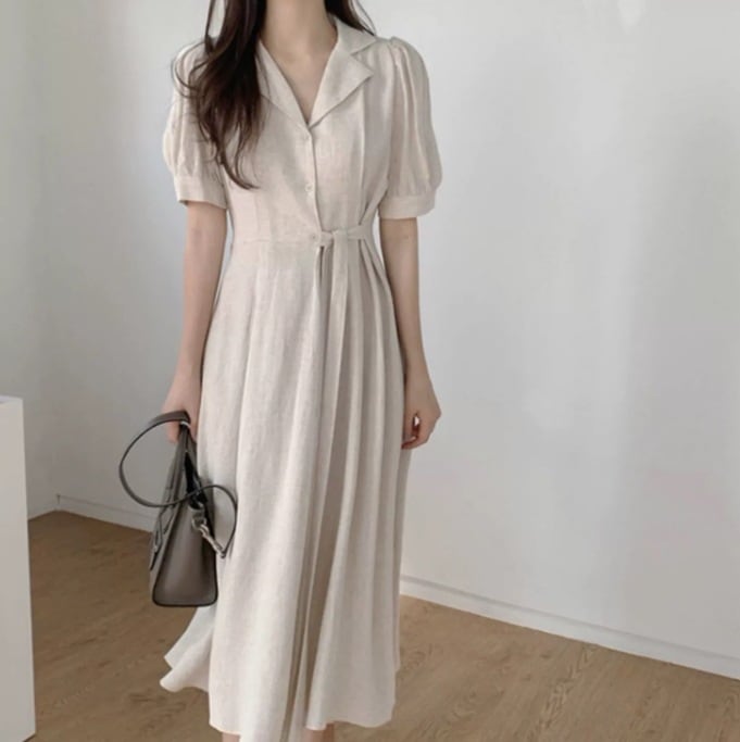 ワンピース シャツワンピース ロング ロング丈 袖あり 半袖 Vネック フレア かわいい 大人可愛い きれいめ シンプル カジュアル 大人 上品 おしゃれ お洒落 かっこいい レトロ 大人女子