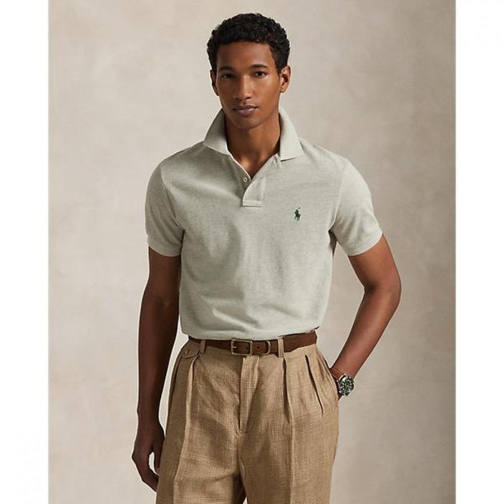 ポロラルフローレンメンズカスタムスリムフィットメッシュポロシャツ (MNPOKNI1N823581020)