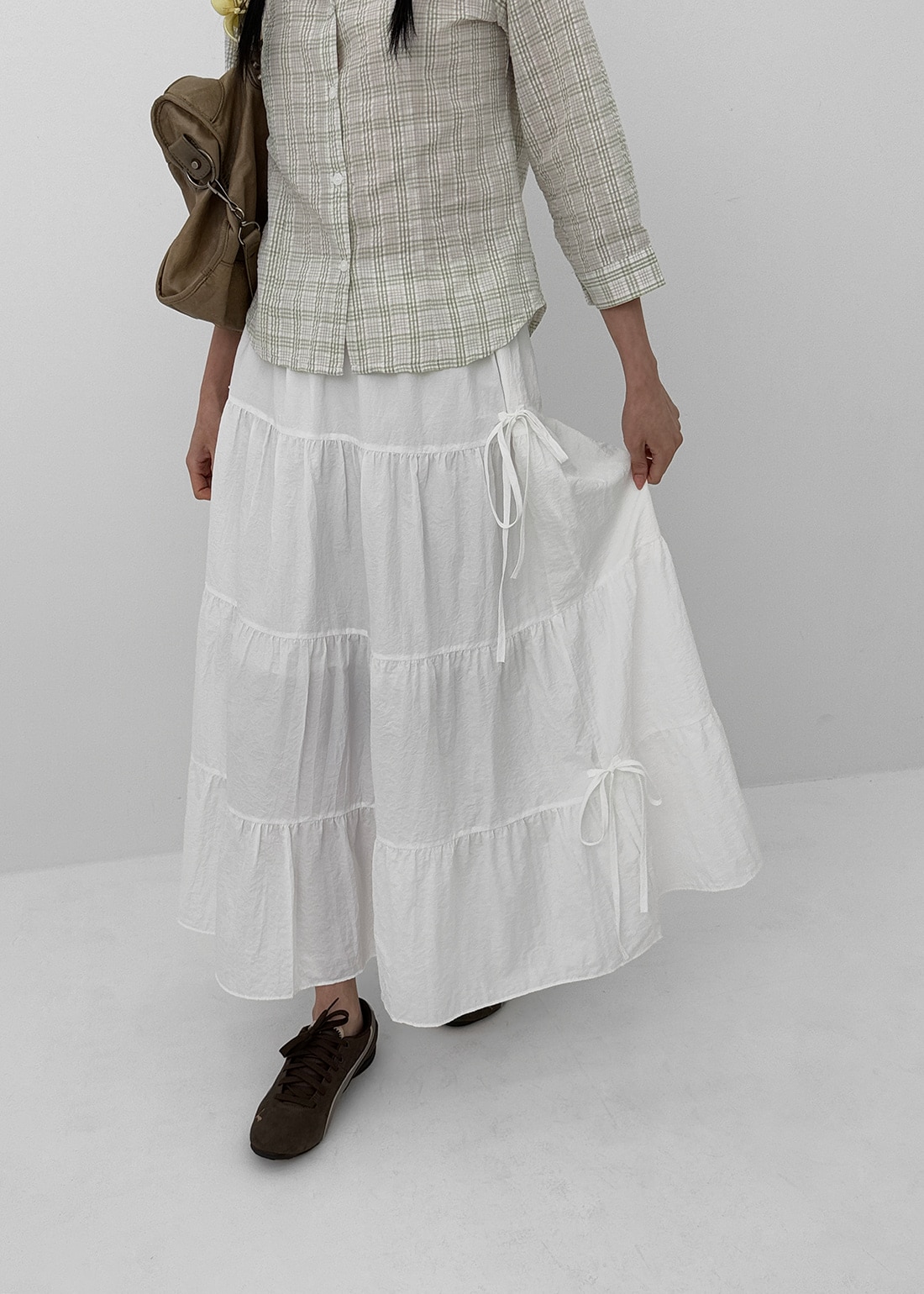 京ロンリボンカンカンロングスカート