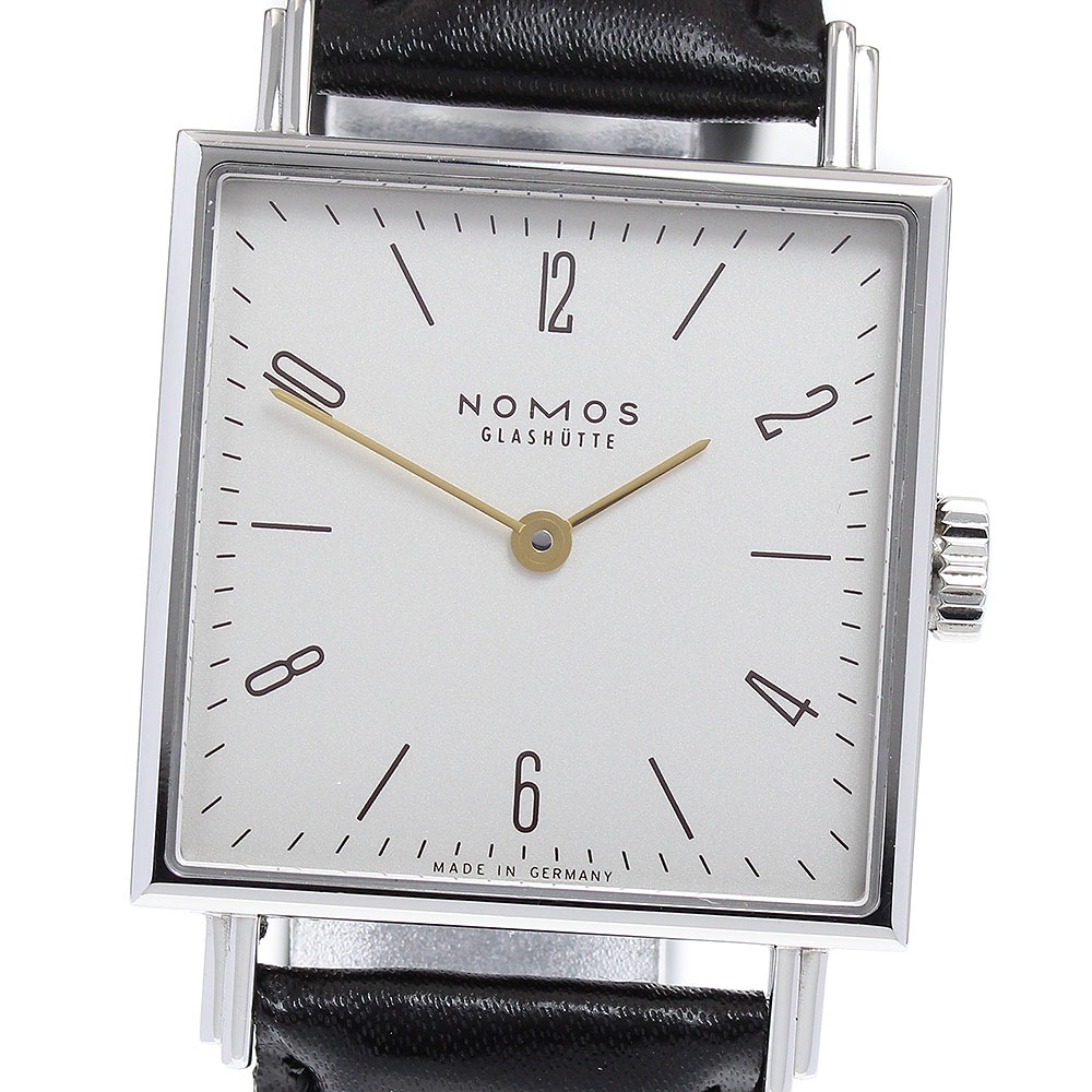 ノモス NOMOS グラスヒュッテ テトラ27 手巻き ボーイズ 良品 _815803【中古】