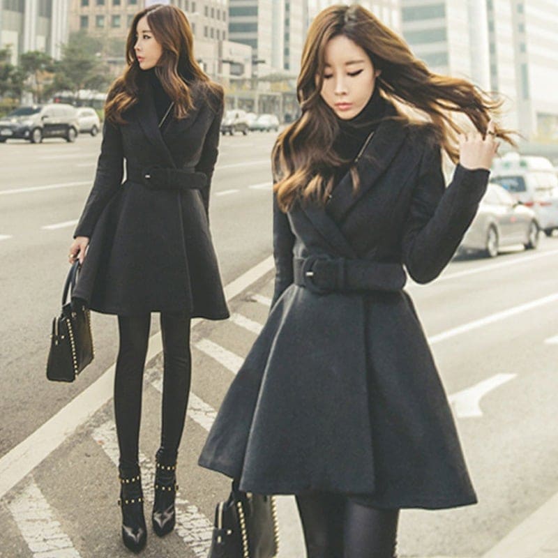 ラシャコート 秋冬コート アウター トップス 通勤 レディース チェスターコート 厚手 リボン付き