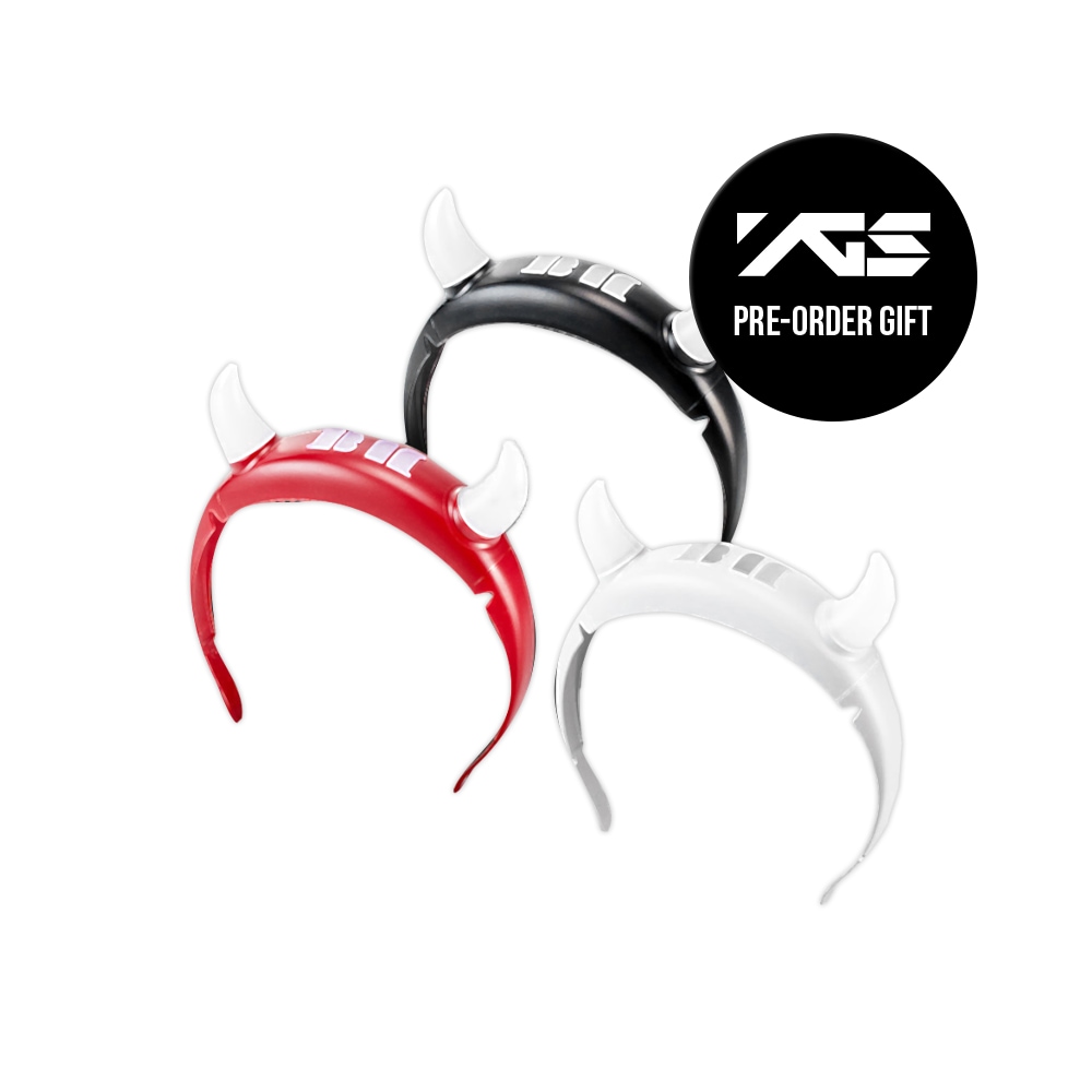 【公式特典付】 BABYMONSTER HORN HEADBAND / ペンライト / グッズ / 応援グッズ / 3種選択 / BLACK / RED / WHITE