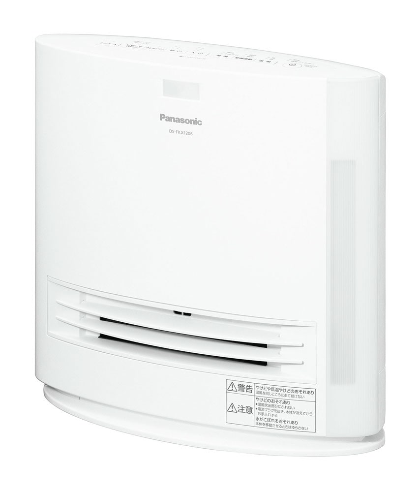 パナソニック DS-FKX1206-W ナノイーX搭載　加湿機能付きセラミックファンヒーター（ホワイト） DSFKX1206W
