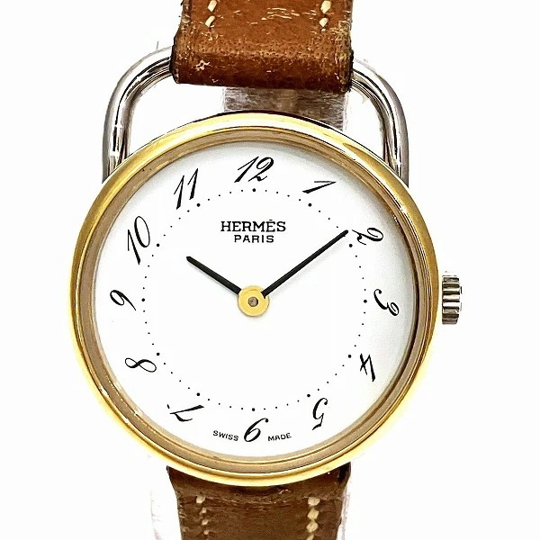 エルメス Hermes アルソー クォーツ 時計 腕時計 レディース 【中古】