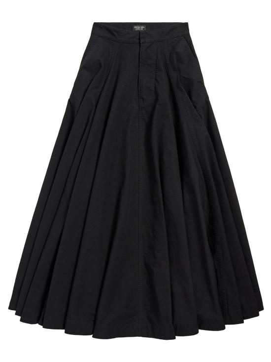 BALENCIAGA Women Mid Skirts 857766 TQP13 1000 BLACK