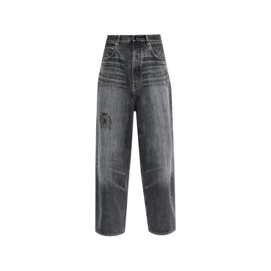 BALENCIAGA Men Denim Pants 871365 TUW56 1441 GREY