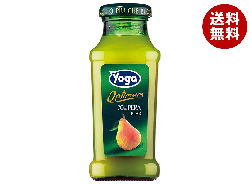 モンテ物産 ヨーガ スッコ　ディ　ペーラ(洋なし) 200ml瓶＊24本入＊(2ケース)野菜飲料