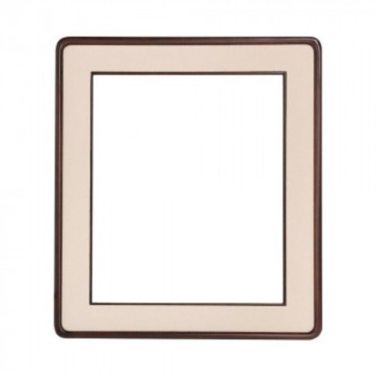 隅丸号数額 蛍 F8 マット:ベージュ 32K262A0604