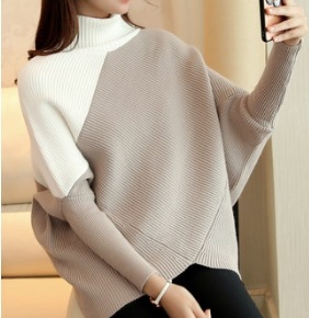 ハイネックセーター トップス セーター シンプル ブラック 黒 ブラウン 茶色 レッド 赤 レギュラー丈 袖あり 長袖 ハイネック 大人女子 大人 上品 おしゃれ きれいめ シンプル エレガント