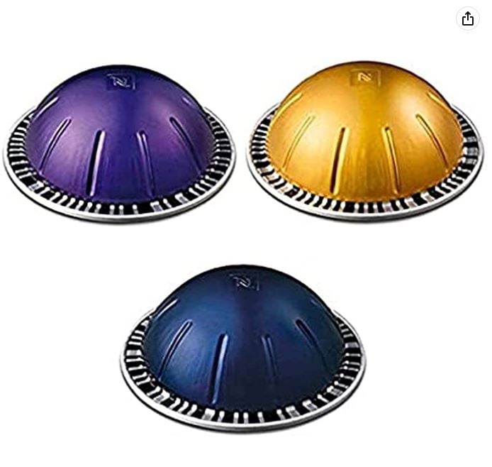 Nespresso VertuoLine Espresso (1.35 ounce) Variety: Altissio, Diavolitto, Voltesso, 30ea