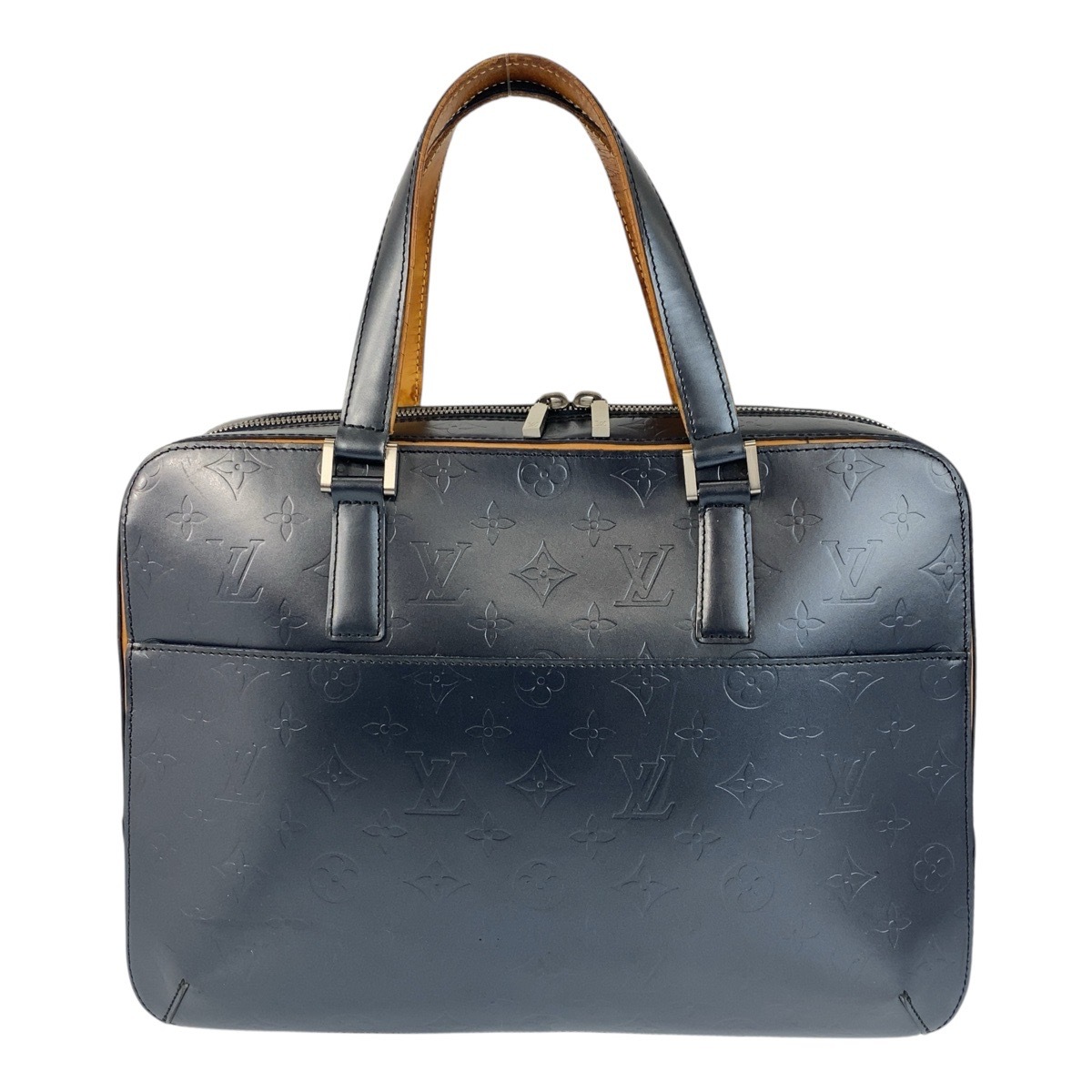 モノグラム マット マルデン ネイビー シルバー金具 レザー M55132 ビジネスバッグ トートバッグ メンズ 504771