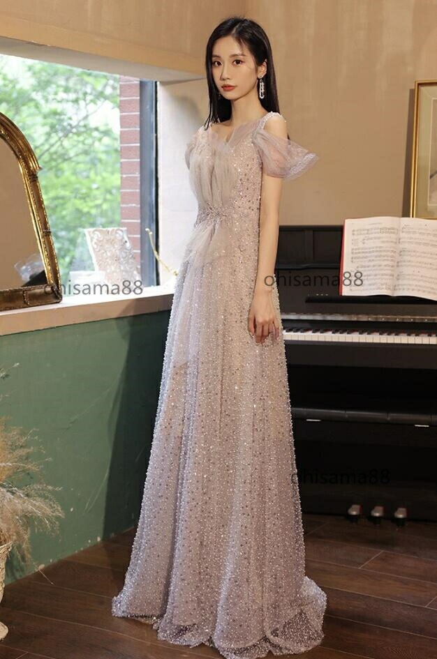 新品推奨使い心地抜群イブイングドレス ワンピース 誕生日会ドレス ロング丈 ピアノ発表会 きれいめ 高級感 パーティードレス 披露宴 二次会 フォーマルドレス 司会 卒業式 謝恩会 モデル 結婚式ドレ