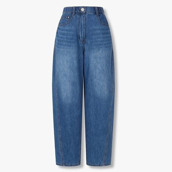 バレルフィットバンディングデニムパンツ（9106262203CT）