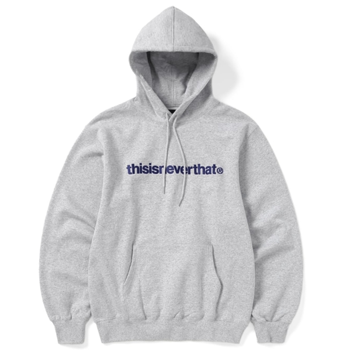 [TXTボムギュ着用] T-Logo Hoodie Heather Grey