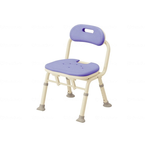 アロン化成 コンパクト折りたたみシャワーベンチIC ブルー 536360 メーカー直送