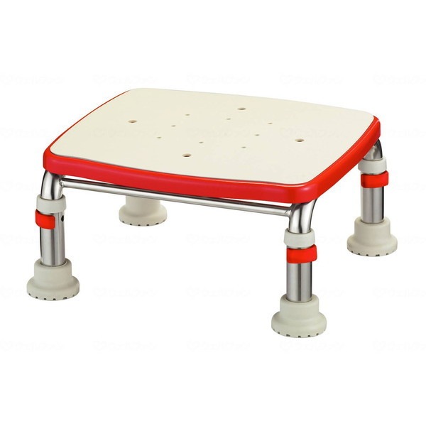 アロン化成 ステンレス製浴槽台R ミニ レッド 15‐20 536464 メーカー直送