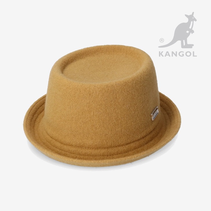 ウール モーブレー ポーク パイ ハット/キャメル（233069611）