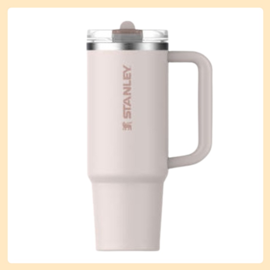 [正規品] クエンツァ プロツアー フリップ ストロー タンブラー 1.18L (ローズクォーツ)