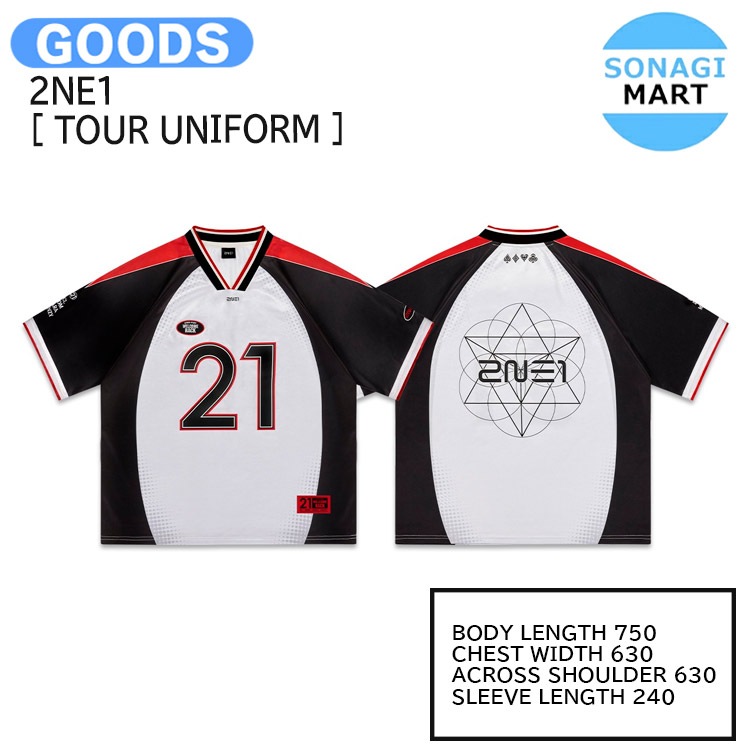 国内発送 2NE1 [ TOUR UNIFORM ] WELCOMEBACK / 公式グッズ / 予約商品