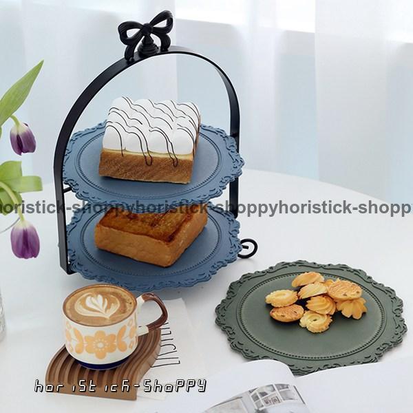 ケーキスタンド デザートディスプレイ 樹脂 ケーキプレート 3層 2層 デザート カップケーキディスプレイスタンド 多層 プレート 果物