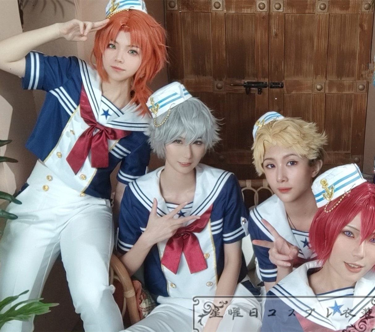 あんスタ 一攫千金 宝探し 全員 セーラー服 ルーム制服 コスプレ衣装 コスチューム