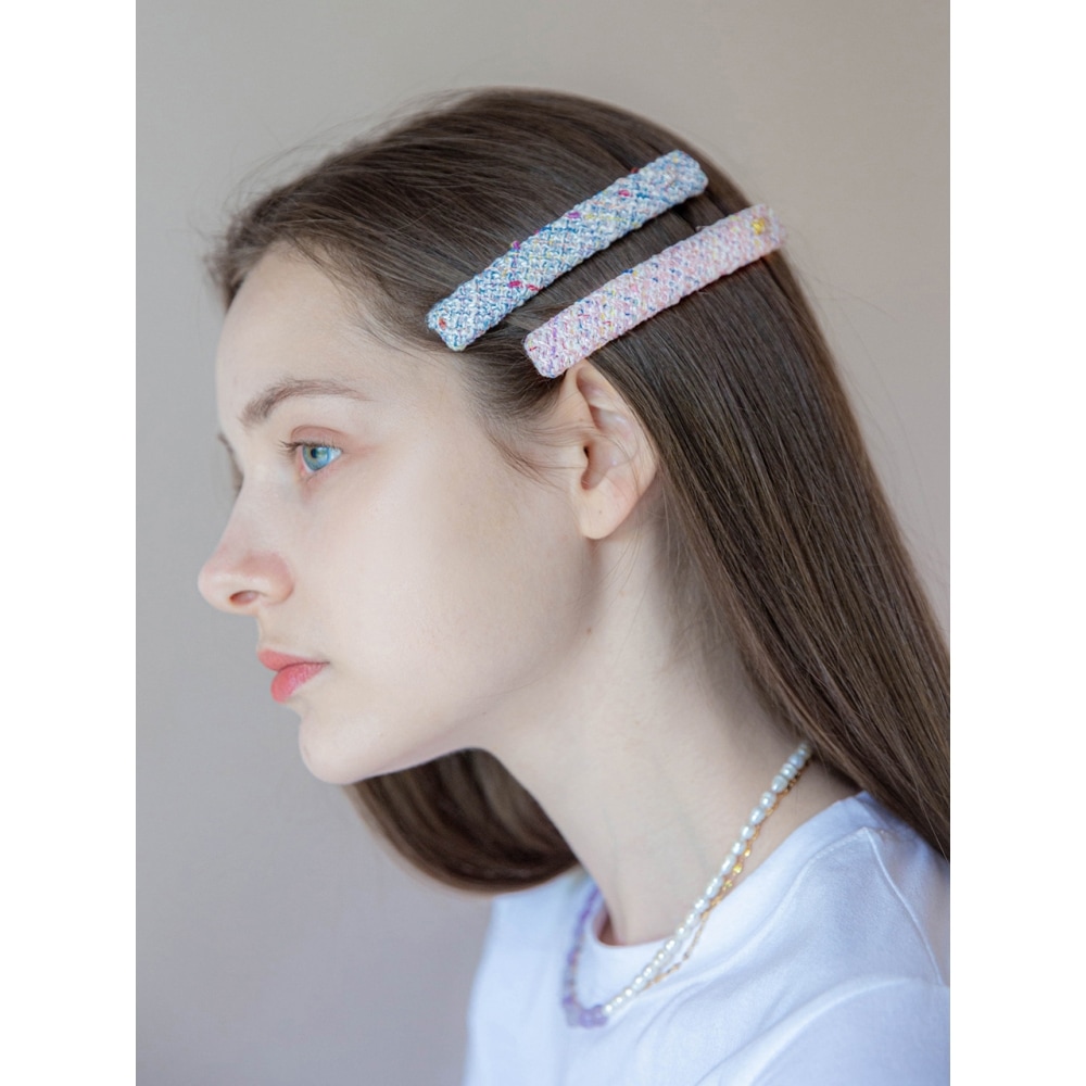 Jean Paul Clarisse キャンディツイードヘアピン JP 22086AB