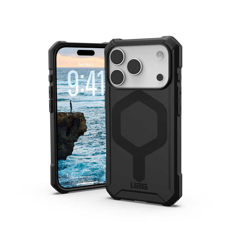 UAG　iPhone 17 Pro用 MagSafe対応 ESSENTIAL ARMOR(ブラック)　UAG-IPH25MA-EMS-BK