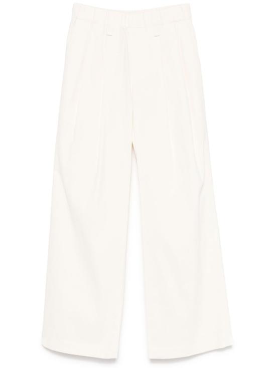 ISSEY MIYAKE Women Straight Pants IM56FF537 06 White