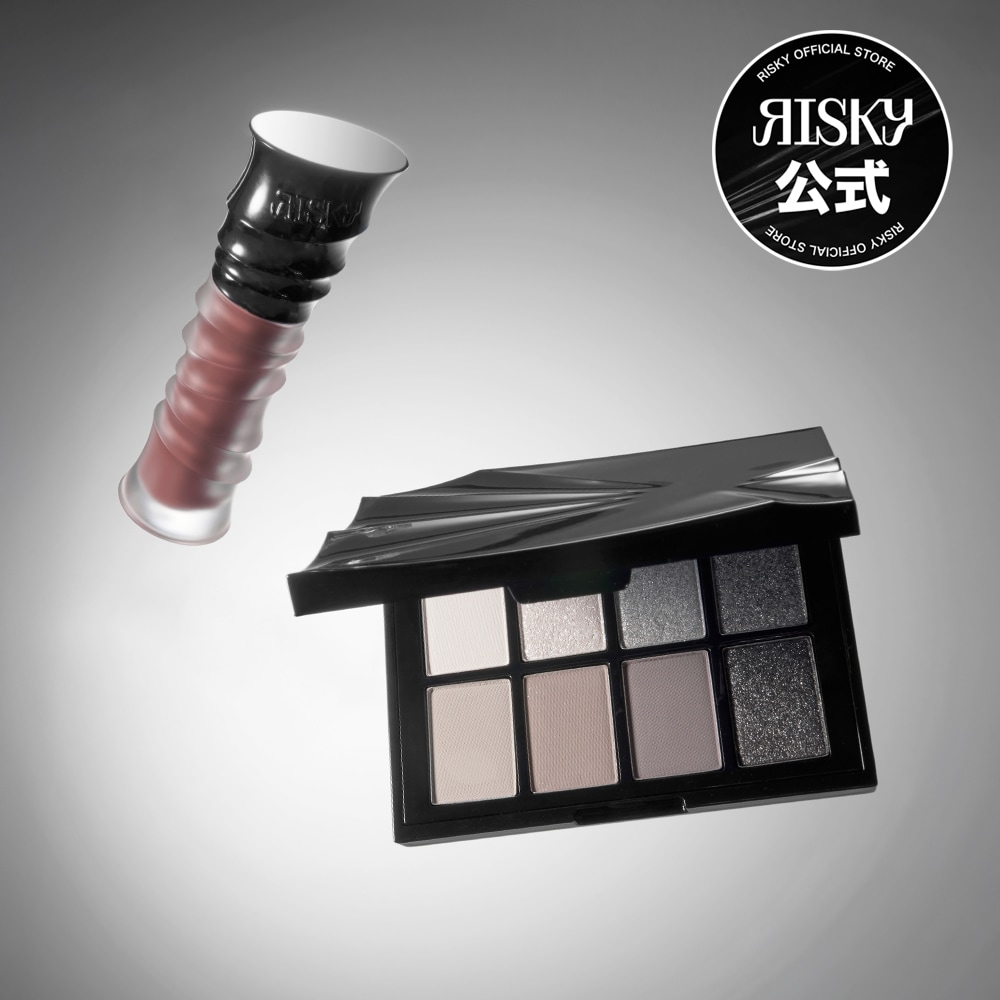 Qoo10] RISKY 【SET】 アイシャドウ パレット & : ポイントメイク