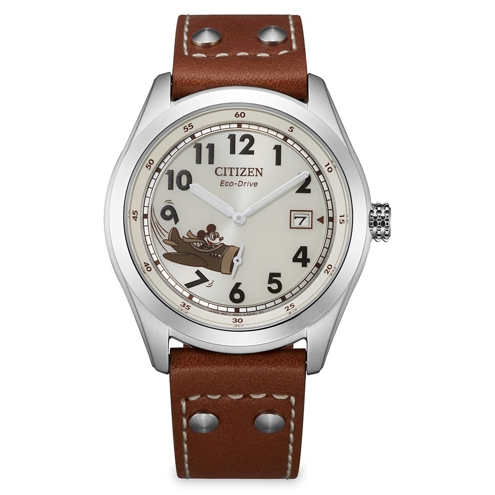 Citizen ミッキーマウスアビエイターエコドライブウォッチ大人用