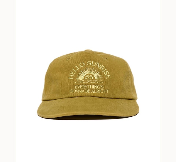 ★HELLO SUNRISE★HS Arch Logo 5Panel Cap★送料・関税込★ Hello Sunrise HS アーチ ロゴ 5パネル キャップ (Hello Sunrise