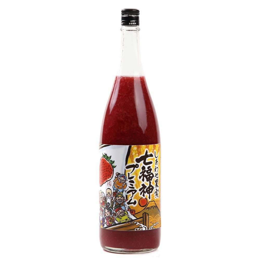 しあわせ果実 七福神プレミアム いちご 1800ml/北のさくら/フルーツリキュール/イチゴ/パイン