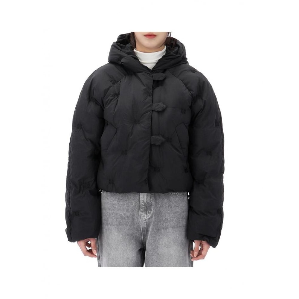 25SS ガニナイロンテックパファーショートパディング F9546 099