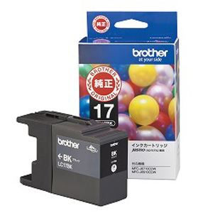 ブラザーインクカートリッジ ブラック LC17BK 6,021円